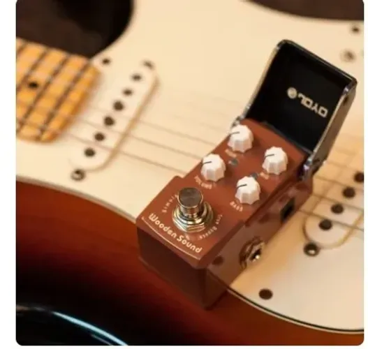 JOYO-Pedal de Guitarra Delay Forjado com Quatro Controles, Efeito de Simulação, Guitarra 