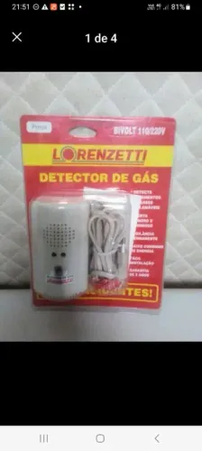 Detector de Gás Lorenzetti Bivolt