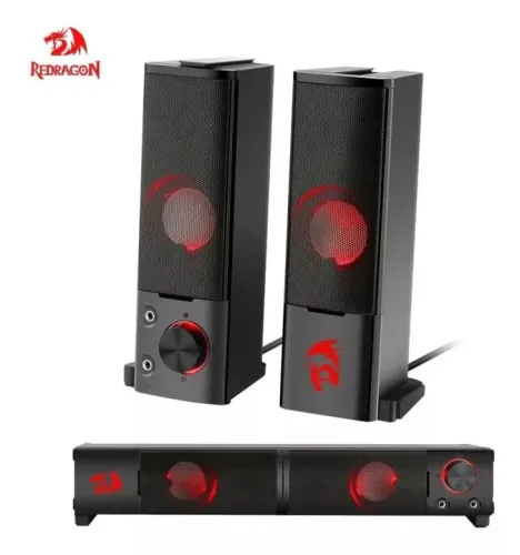 Caixa De Som Gamer Soundbar Redragon Orpheus Gs550 - Otimo Estado