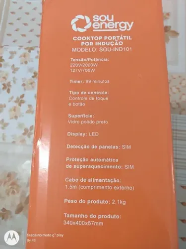 Cooktop indução