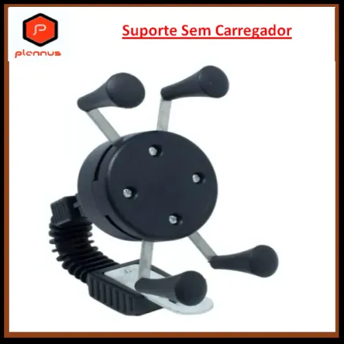 Suporte P/ Celular Moto Bike Bicicleta Garra X Anti Derrapante Sem Carregador (z533) 