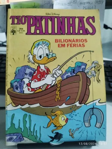 Tio Patinhas #364 Editora Abril. Maio de 1987.