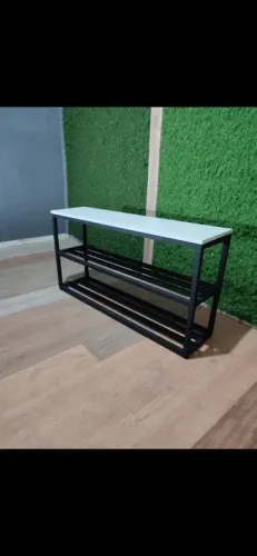 BANCO SAPATEIRA MDF E METALON