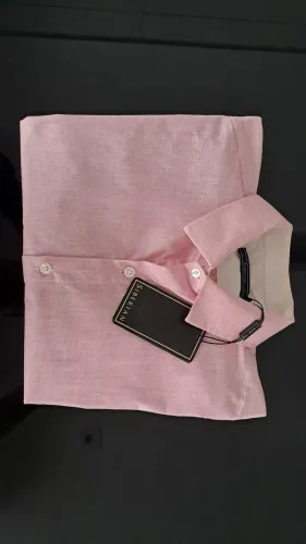 Camisa Siberian NOVA c/ etiqueta P Rosa clara