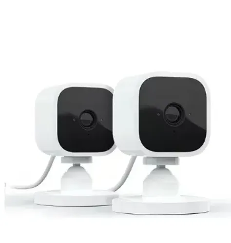 Blink Mini 2 Câmeras Segurança Interna 1080p Caixa Lacrada Cor Branco