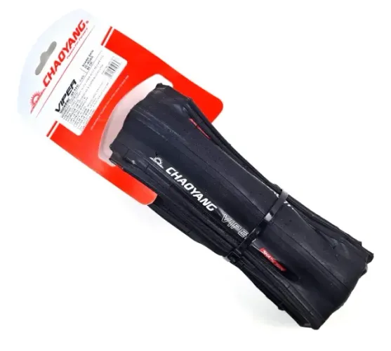 Pneu 700x25 Bicicleta Speed Chaoyang Viper Sharkskin 60 tpi Kevlar Dobrável 8872