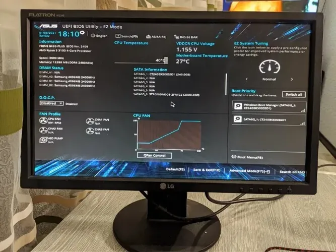 Monitor Lg 19 Polegadas Imagem HD S/ Marcas na Tela - Entregamos C/ Garantia