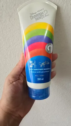 O Boticário- Loção Hidratante Memórias Divertida-Mente 2 200 ml -