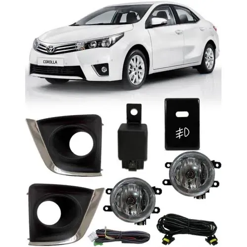 Kit Farol De Milha Neblina Toyota Corolla 2015 a 2017