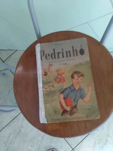 Livro Pedrinho, livro 1, década de 50. Edição Melhoramentos 