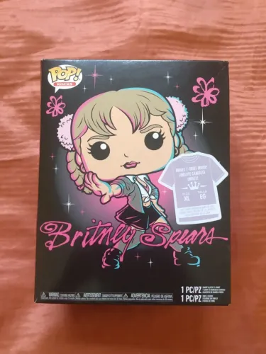 Funko Pop! Rocks Britney Spears com Camiseta XL
