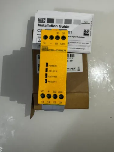 Relé Bimanual NR12 WEG CS-D201 - Novo