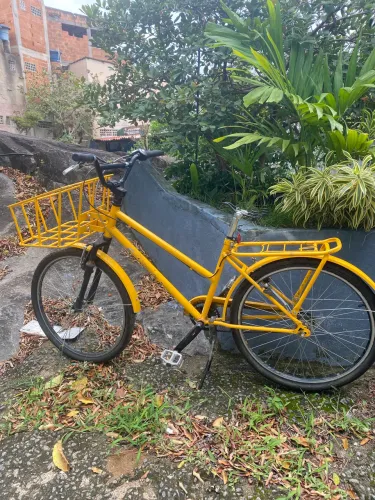 Bicicleta cargueira com kit Cubo Nexus SHIMANO