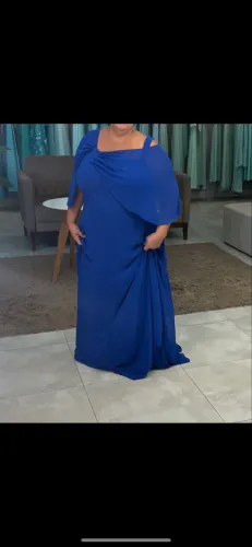 Vestido de festa plus size tam50