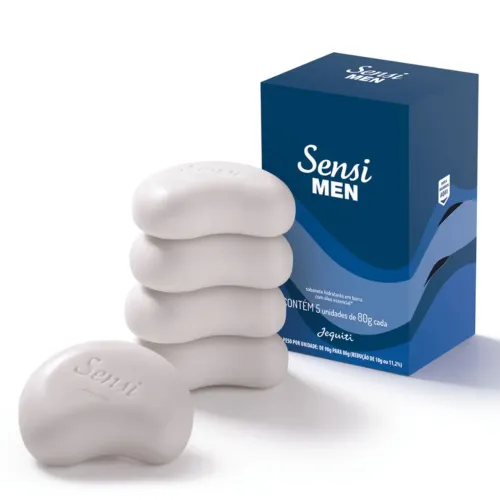 Caixa de Sabonete Jequiti Sensi MEN c/ 5 unid.