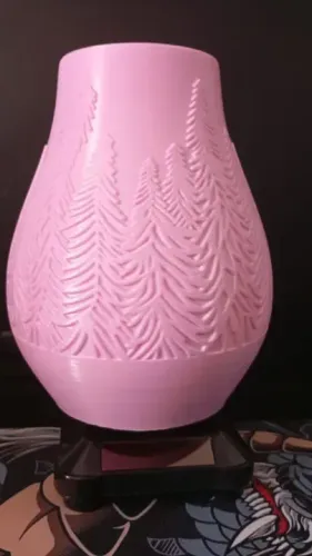 Vaso Decorativo Planta Rosa