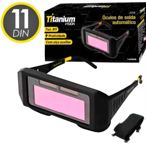 Óculos de Solda Automático Titanium Vision DIN 11