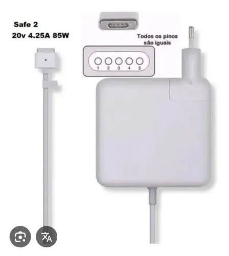 Fonte Carregador para Notebook Apple Magsafe 2 85W