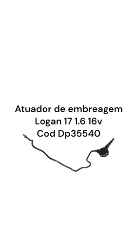 Atuador De Embreagem Logan 17 1.6 16v Cod Dp35540