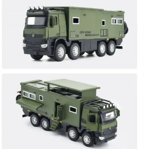 Caminhão Off-Road Mercedes-Benz - Miniatura Detalhada