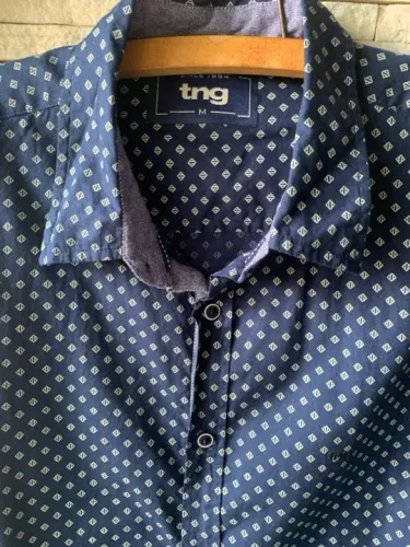 Camisa Manga Longa TNG Azul