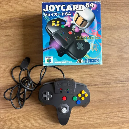Controle Turbo Nintendo 64 - Joycard 64 Hudson