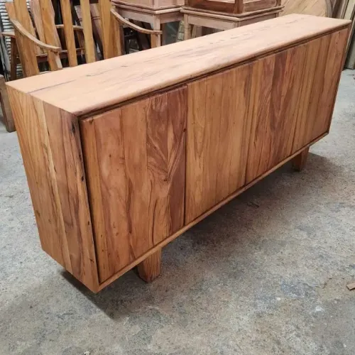 Buffet Maquinado Peroba Rosa 2.00x0.40x0.90