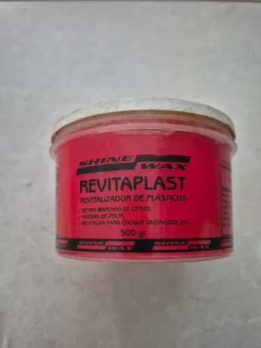 Revitalizador de plástico shine wax 500g