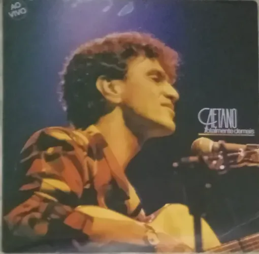 LP Disco de vinil - Caetano Veloso - Totalmente demais - Ano 1986
