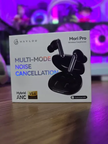 Fone de ouvido Haylou Mori Pro TWS com cancelamento de ruído