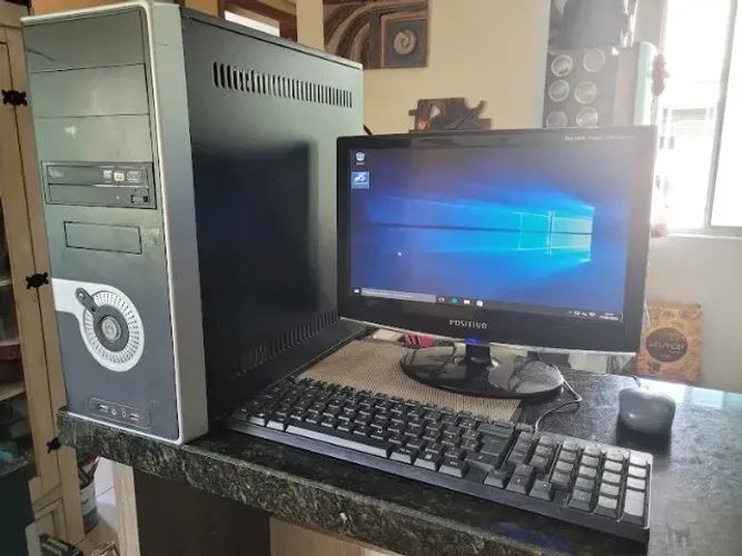 Computador i3 4170 com 04 gb de memória e monitor de 15,6" (somente venda)
