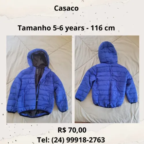 Casaco Infantil 