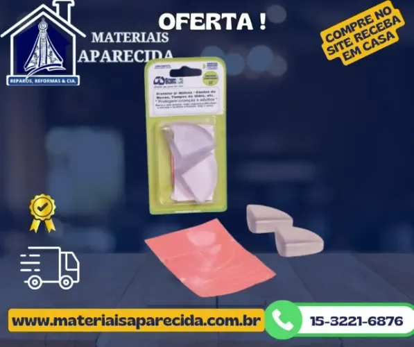 Protetor Canto Mesa Silicone 1,0CM 2P 2115 