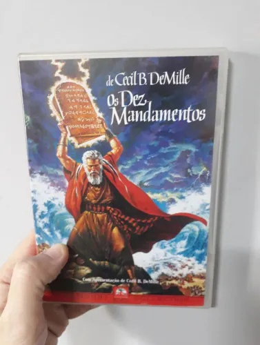 DVD Duplo Os Dez Mandamentos - Cecil B. DeMille 