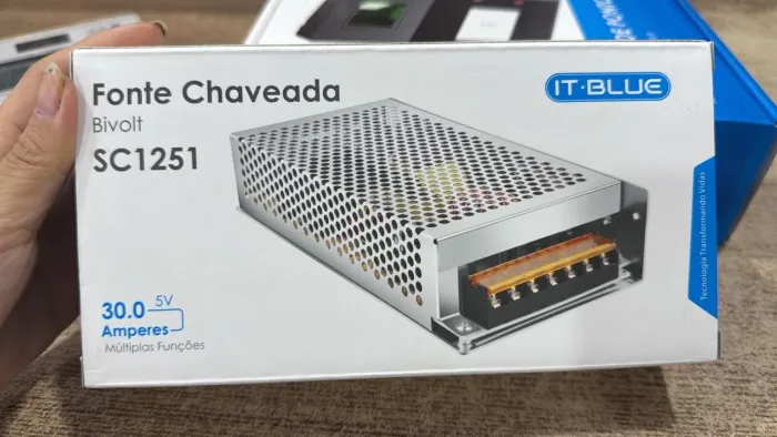 Fonte Chaveada Bivolt SC1251 30A 5V IT-BLUE