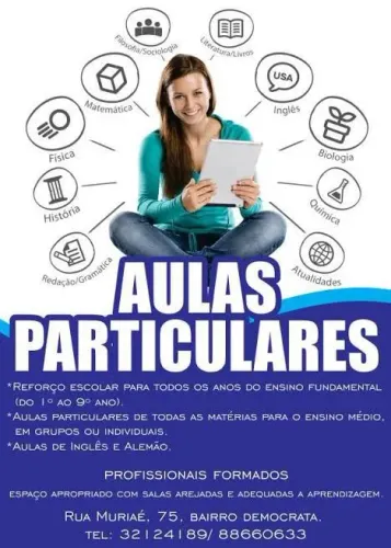 Aulas particulares 