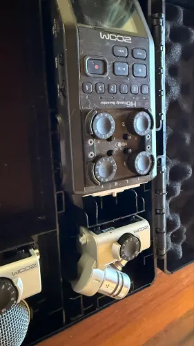 Zoom H6 Handy Recorder - Gravador Profissional Completo