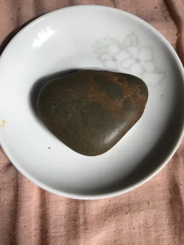 Dobrão de pedra para berimbau. Pedra natural 
