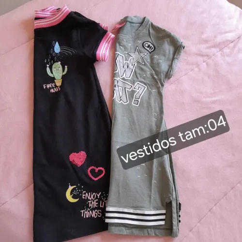 Vestidos infantis 