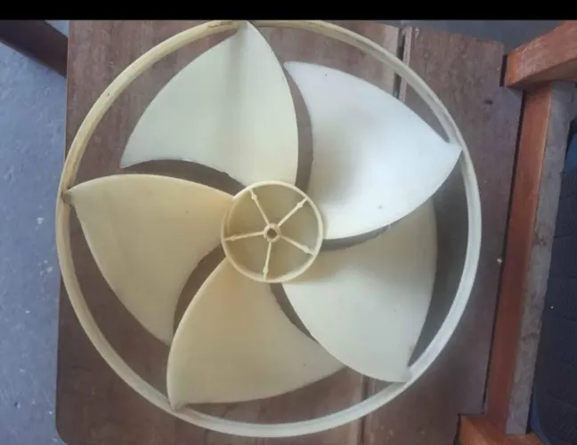 Palheta Ar Condicionado Electrolux Eixo Fino 