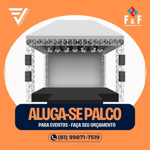 Aluguel de cadeiras,mesa,palco,som,grades disciplinado e toldos