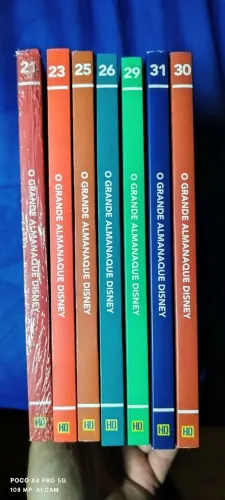 Kit com 7 - O Grande Almanaque Disney