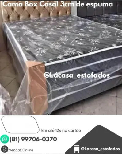 Cama Box casal Oferta da semana ?