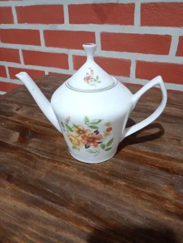 Bule  chá porcelana Pozzani 