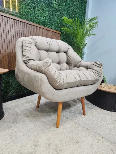Poltrona gigante confortável