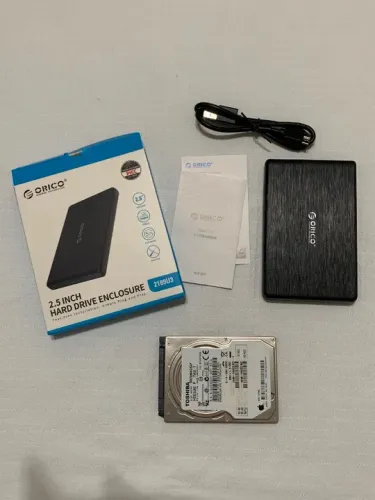 Disco HDD Toshiba 500GB 2.5in para Mac Mini 2011 ou disco externo