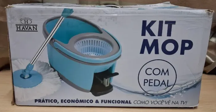 Kit mop Havan com pedal - 30% DE DESCONTO!