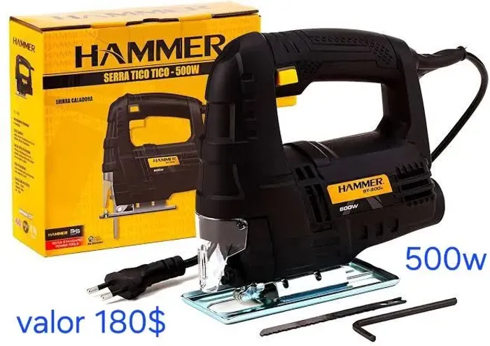 Serra Tico-Tico Hammer 500W - Nova