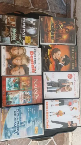 Lote de DVDs - Diversos Gêneros originais
