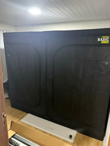 Grow profissional + led lm301h 650w - 240x120x200cm estufa gardenhigh probox